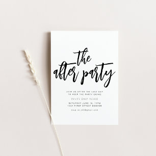 La invitación a la fiesta de boda Fiesta