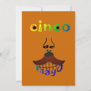 La invitación a la fiesta del Personalizable Cinco