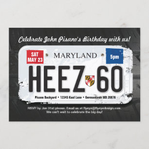 La invitación a los 60 años de Guy Maryland