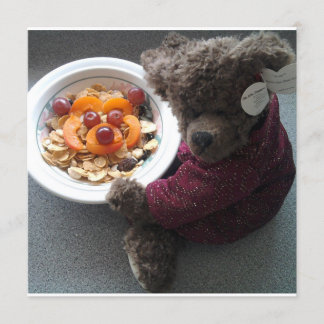 La invitación a retrato de Teddy