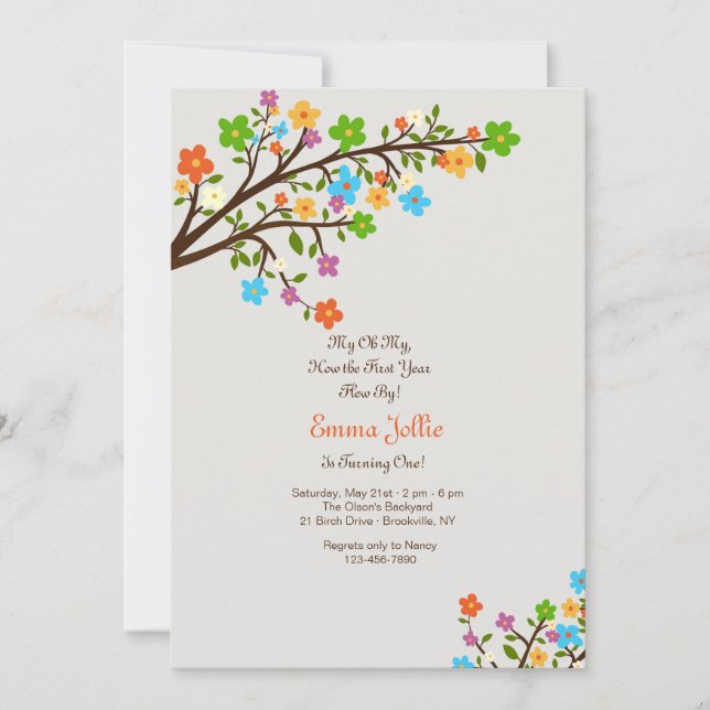 La invitación al abrazo de la primavera (Anverso)