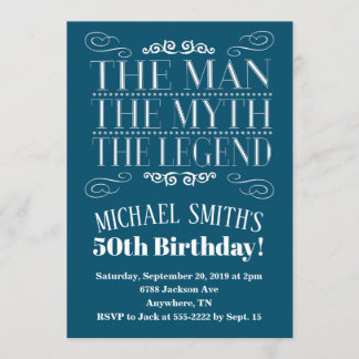 La invitación al cumpleaños del hombre