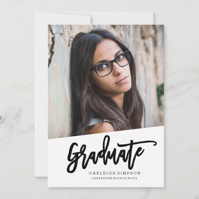 La Invitación artística de graduados (Anverso)