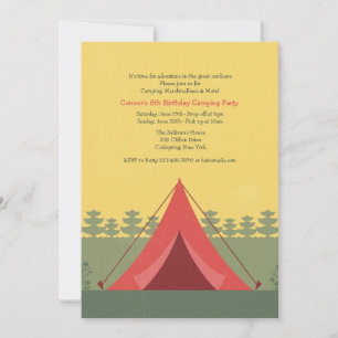 La Invitación de Acampada de la Carpa Roja
