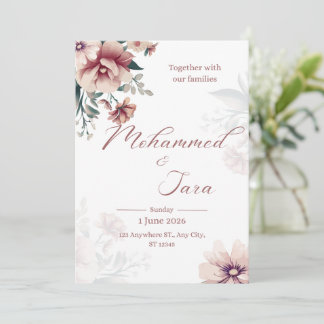 La invitación de boda