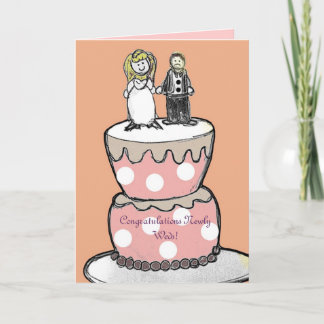 ¡La invitación de boda, enhorabuena se casa
