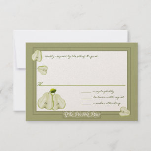 La invitación de boda The Perfect Pear