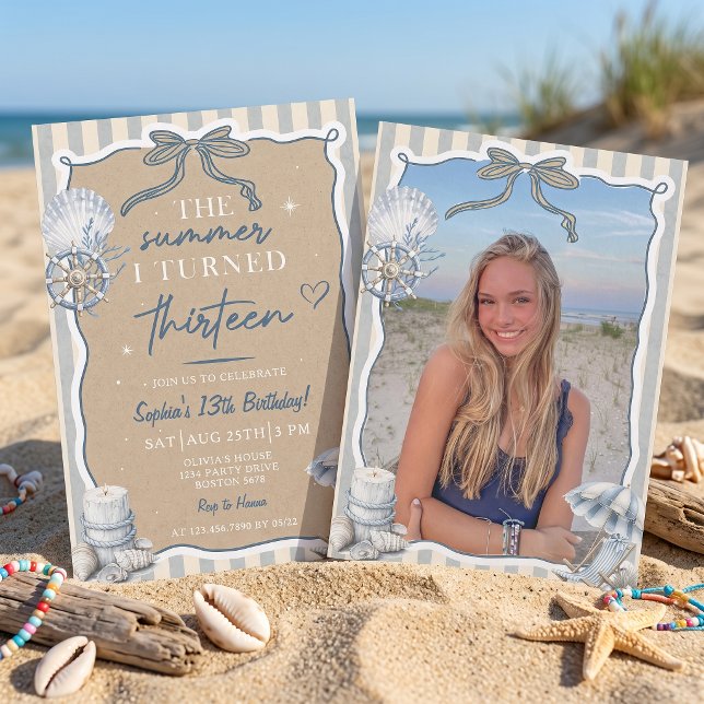 La invitación de cumpleaños del verano que cumplí  (Subido por el creador)