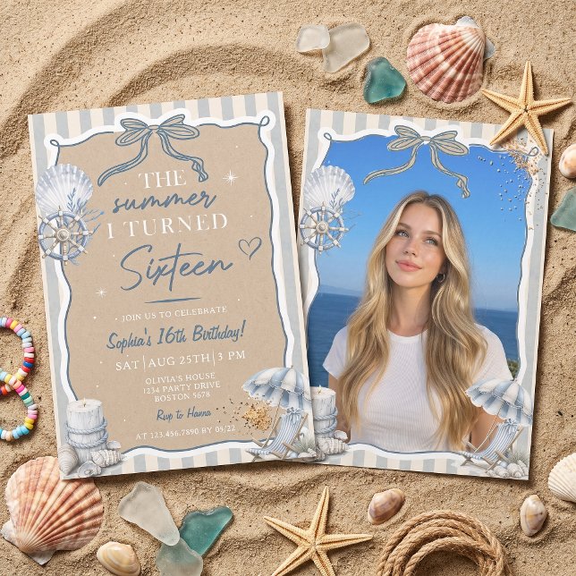 La Invitación de Cumpleaños del Verano que Cumplí  (Subido por el creador)