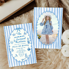 La invitación de cumpleaños el verano que cumplí 1