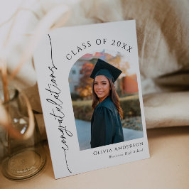 La Invitación de graduación con foto