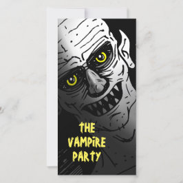 La invitación de Halloween del Fiesta de vampiros