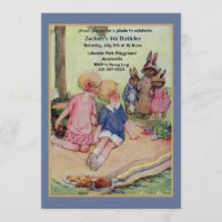 La invitación de la comida campestre