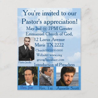 La invitación de la iglesia personaliza