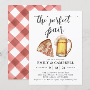 La invitación de la pareja perfecta