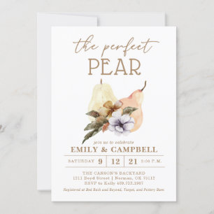 La invitación de la pera perfecta