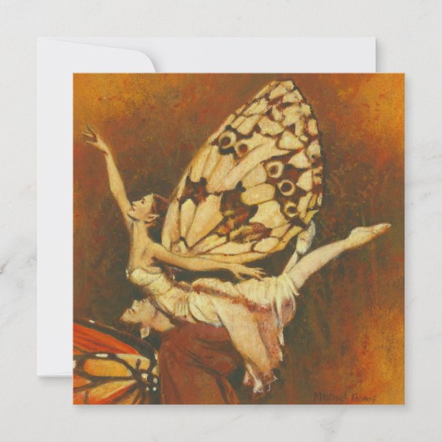 La invitación de la Plaza de las Ferias Bailarinas (Anverso)