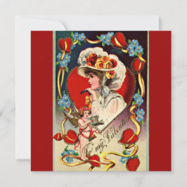 La invitación de San Valentín de la Señora de la V