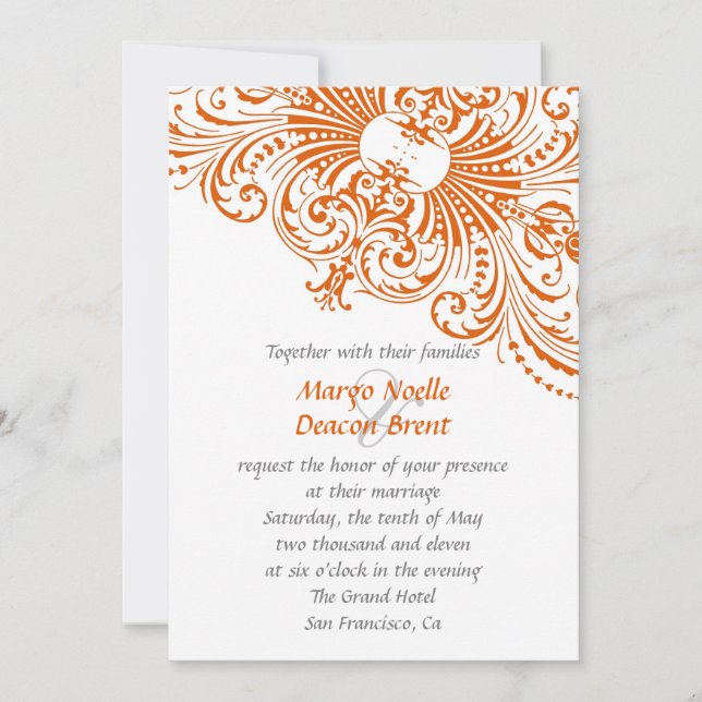 La invitación de Scarlette (Anverso)