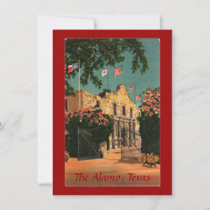 La invitación de Texas a la cosecha del Álamo