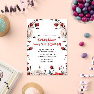 La invitación de verano que cumplí treinta, cualqu
