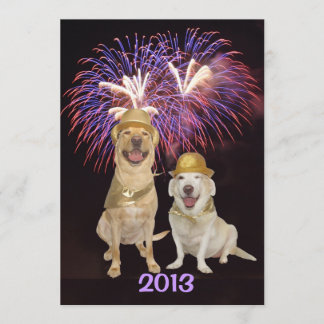 La invitación del Año Nuevo de la persona del