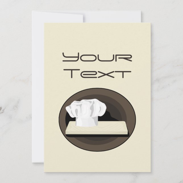 La invitación del chef (Anverso)