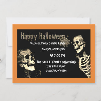 LA INVITACIÓN DEL PARTIDO SKELETON HALLOWEEN