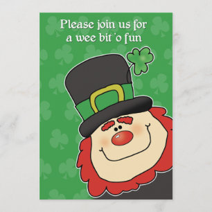 La invitación MÁS LINDA del día del St. Patricks