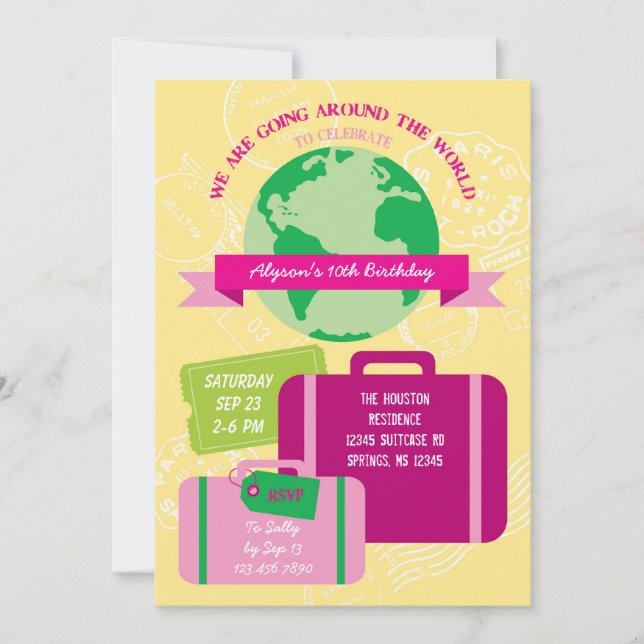 La invitación mundial (Anverso)