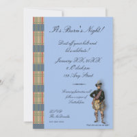 La invitación nocturna de Robbie Burns Burn