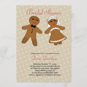 La invitación nupcial de la ducha del día de