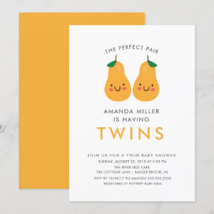 La invitación perfecta para Baby Shower de pares g
