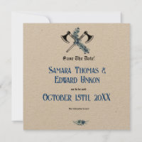 La invitación vikinga elegante