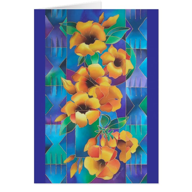 LA "ISLA FLORECE EL ALLAMANDA DEL ~ " (Frente)