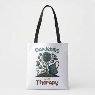 La jardinería es mi bolsa de tote terapéutica
