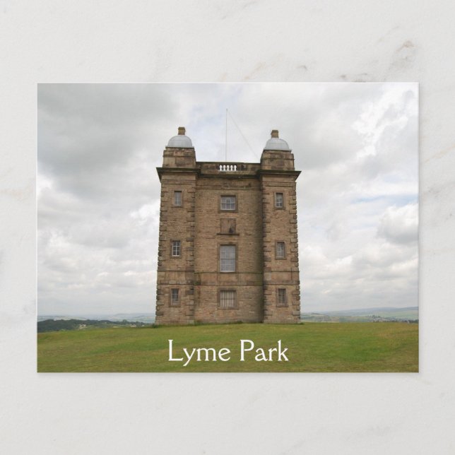 La Jaula, Lyme Park Tarjeta Postal (Anverso)