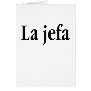 La jefa