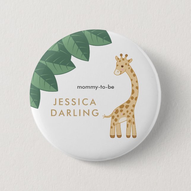 La jirafa del bebé Mami será el botón para la duch (Anverso)