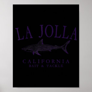 La jolla california vintage plum arte pesca