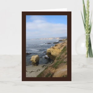 La Jolla Cove Beach Seabirds Personalizado Tarjeta