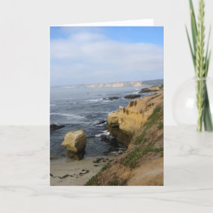 La Jolla Cove Beach Seabirs Personalizado Tarjetas
