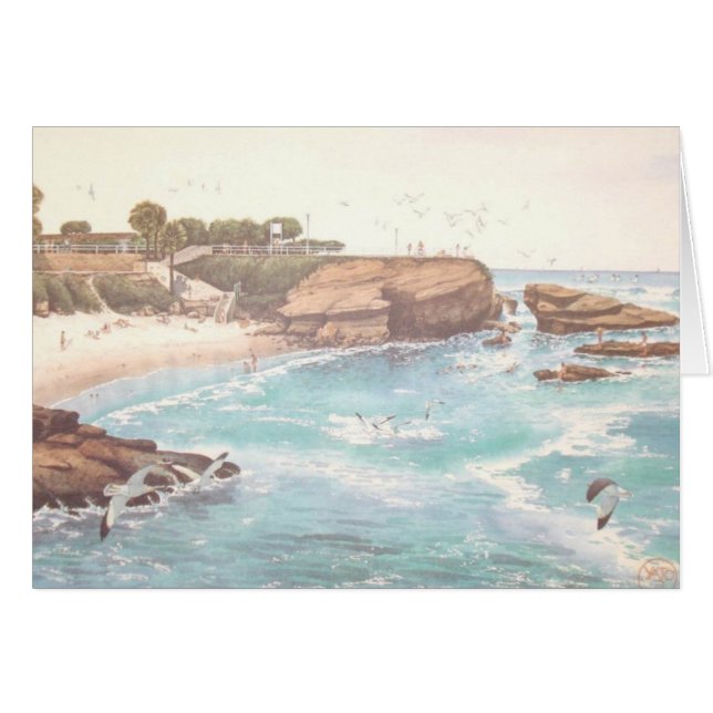 LA JOLLA COVE, LA JOLLA, CALIFORNIA (Anverso (Horizontal))