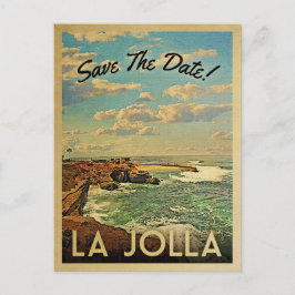 La Jolla Salva Las Postales Vintage De Fecha