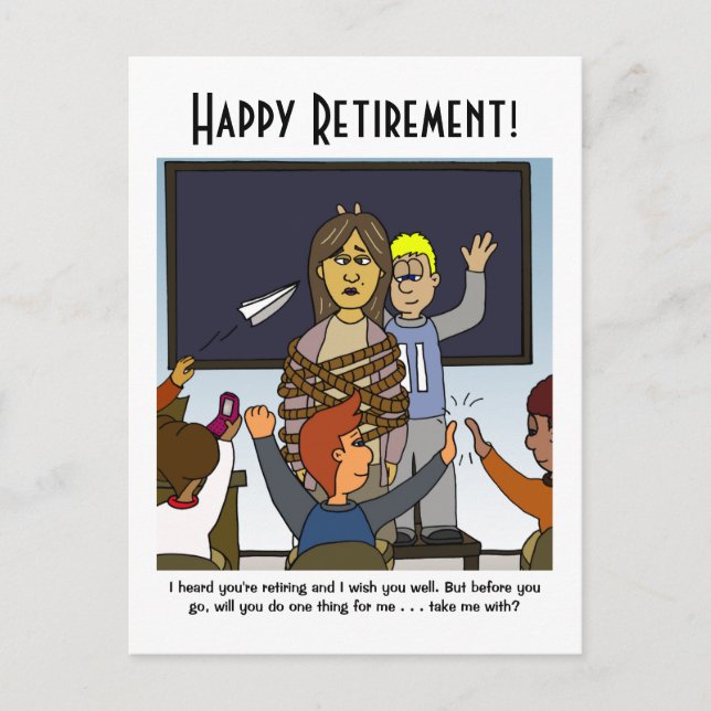 La Jubilación De Maestros Me Lleva Con Postales (Anverso)