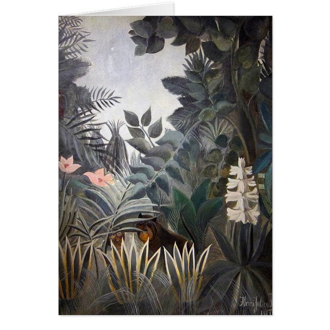 La jungla ecuatorial (Frente)