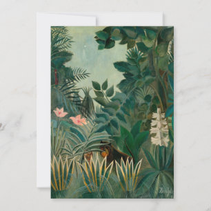 La jungla ecuatorial   Henri Rousseau