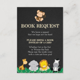 La jungla trae una tarjeta de libro, Safari trae u