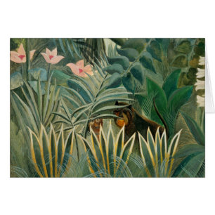 La Jungle ecuatorial, 1909 (aceite en lona)