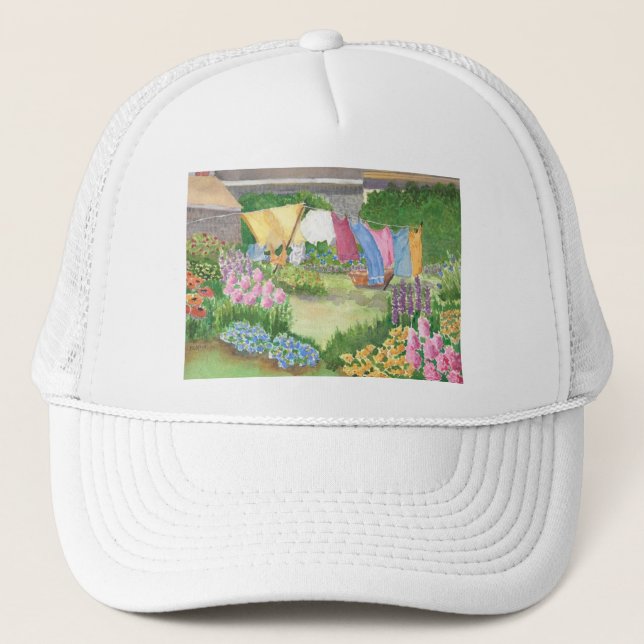 La lavandería de Kathy en Monhegan es Gorra de Mai (Anverso)